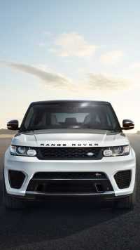 White Range Rover Wallpaper 2