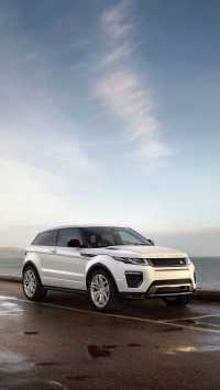 White Range Rover Wallpaper