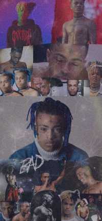 XXXTentacion Collage Wallpaper