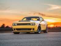 Yellow Dodge Demon Wallpaper