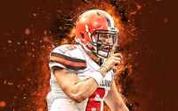 4K Baker Mayfield Wallpaper 3