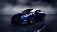 Blue Nissan GTR Wallpaper