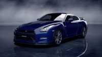 Blue Nissan GTR Wallpaper