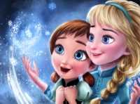 Elsa and Anna Wallpaper 2