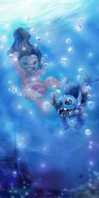 Lilo and Stitch iPhone Wallpaper