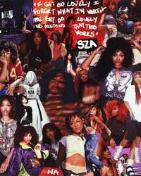 Sza Collage Wallpaper 2