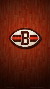 iPhone Browns Wallpaper 1