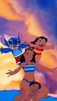 iPhone Lilo and Stitch Wallpaper 2