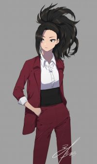 iPhone Momo Yaoyorozu Wallpaper