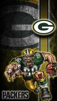 iPhone Packers Wallpaper