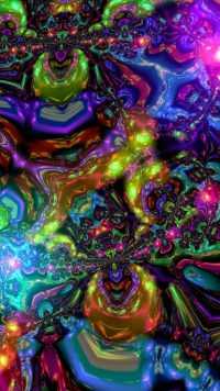 iPhone Psychedelic Wallpaper 3