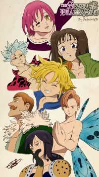 iPhone Seven Deadly Sins Wallpaper