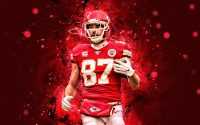 4K Travis Kelce Wallpaper