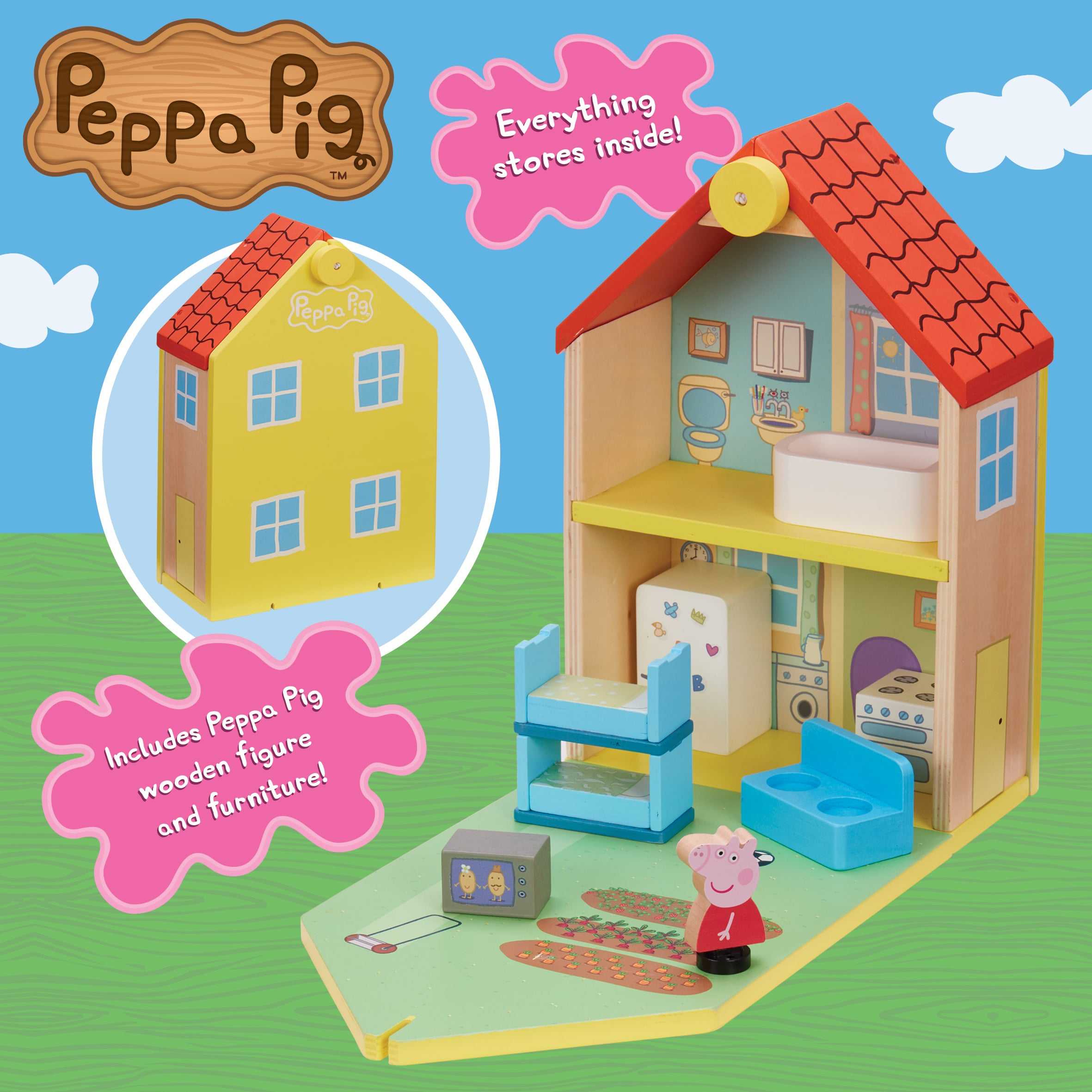 Peppa Pig House Background Kolpaper Awesome Free Hd Wallpapers