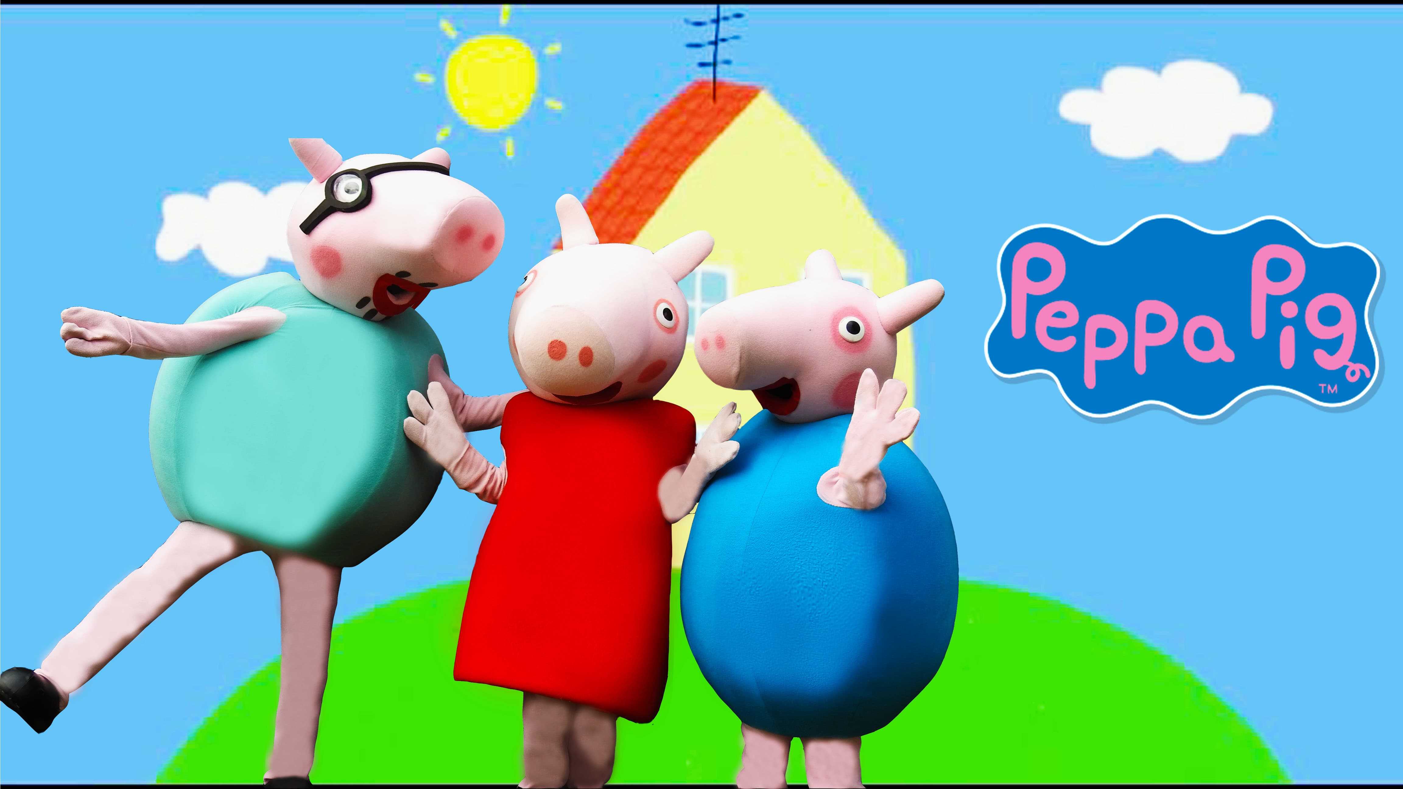 Peppa Pig House Wallpaper - VoBss