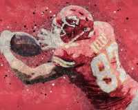 Travis Kelce Background 2