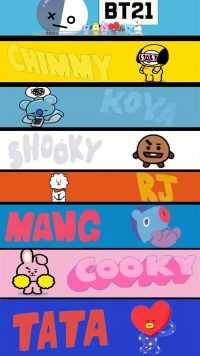 BT21 Characters Wallpaper 7