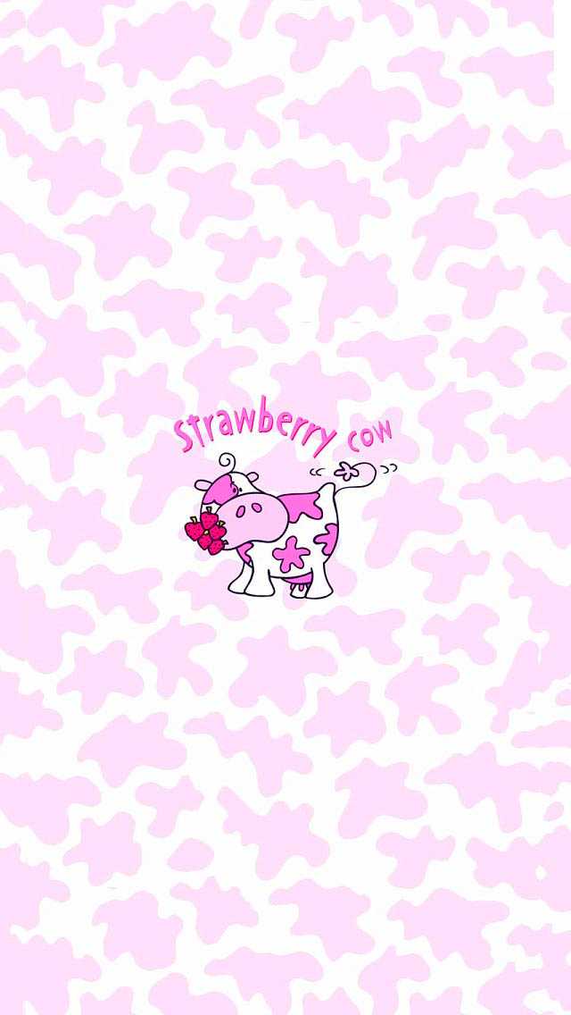 Strawberry Cow Wallpaper - KoLPaPer - Awesome Free HD Wallpapers
