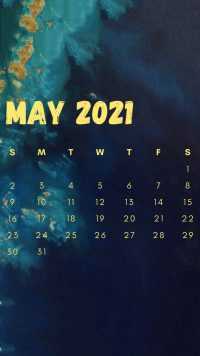 2021 May Calendar Wallpaper 7