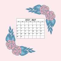 2021 May Calendar Wallpaper 6