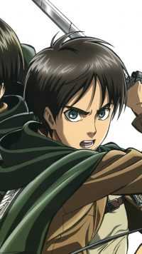 Eren Yeager Wallpaper iPhone 4