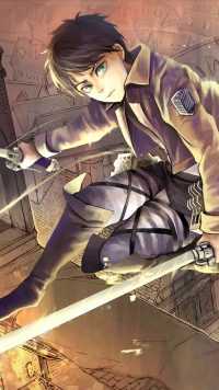 Eren Yeager Iphone Wallpaper Kolpaper Awesome Free Hd Wallpapers