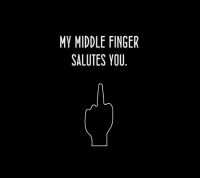 Middle Finger Wallpaper 10