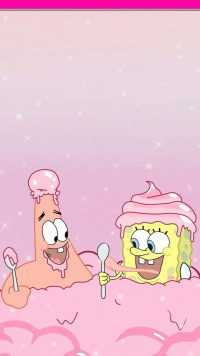 Patrick and Spongebob Wallpaper 1