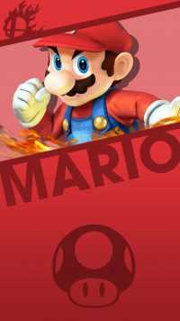 iPhone Mario Wallpaper 1