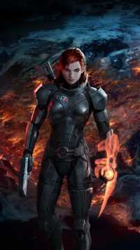 iPhone Mass Effect Wallpaper 7