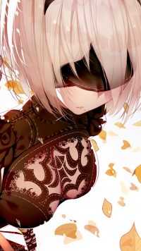 iPhone Nier Automata Wallpaper 7