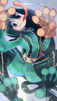 iPhone Tsuyu Asui Wallpaper 2