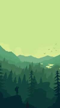 Firewatch Lockscreen 3