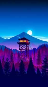 Firewatch Wallpaper Phone 2