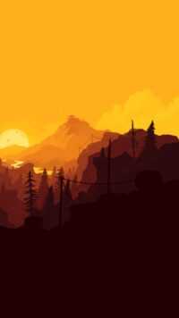 Firewatch Wallpaper Phone 3