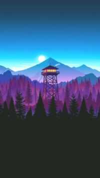 Firewatch Wallpaper iPhone 5