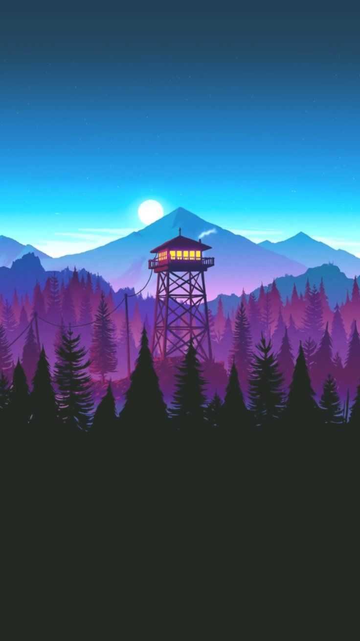 firewatch wallpapers iphone 6 plus