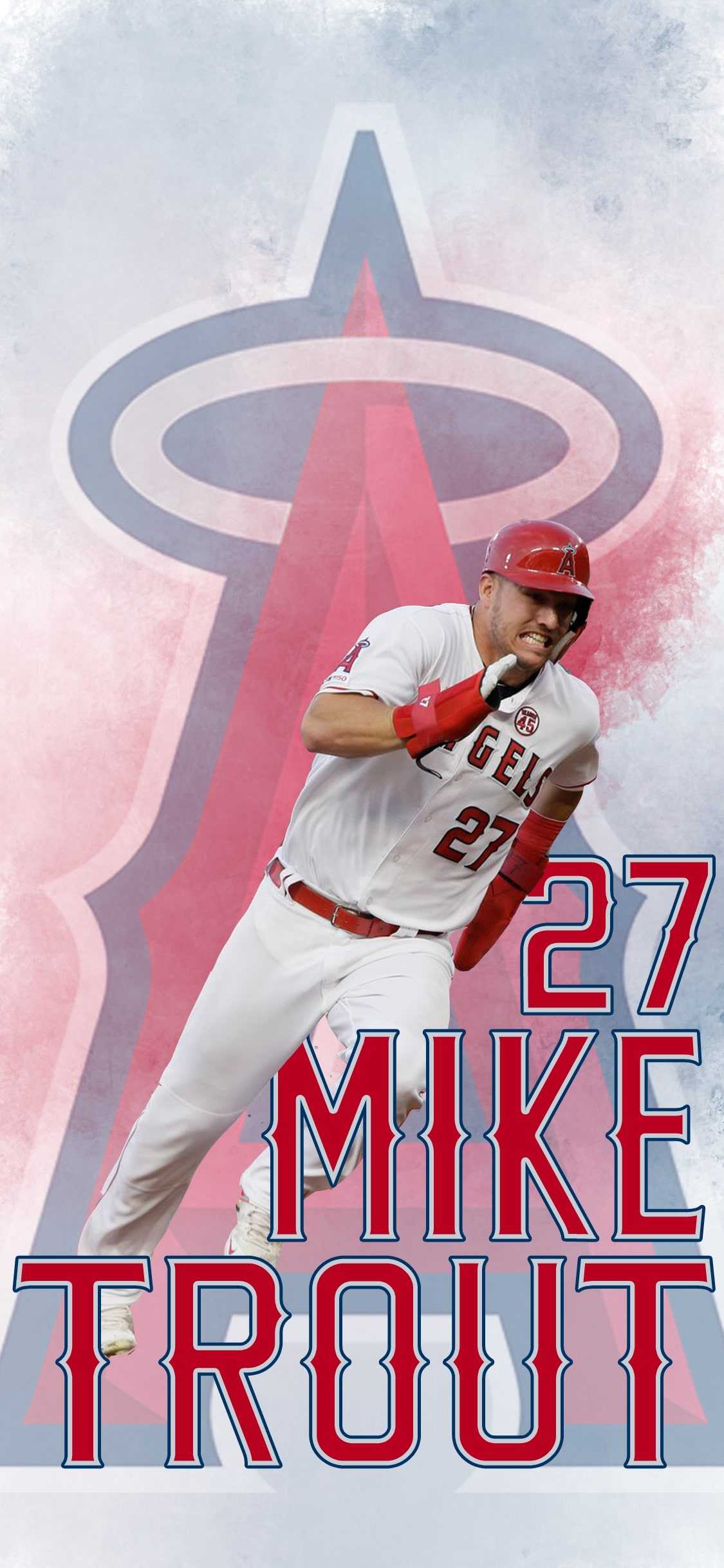 Mike trout iphone HD wallpapers