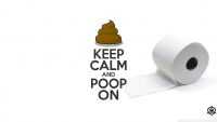 Poop and Toilet Paper Wallpaper 6