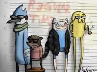 Regular Show Background 7