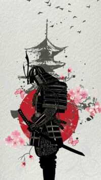 Samurai Wallpaper iPhone 8