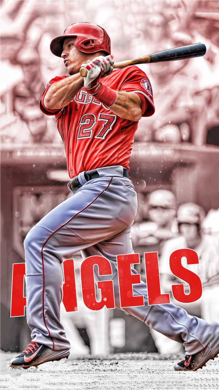 iPhone Mike Trout Wallpaper - KoLPaPer - Awesome Free HD Wallpapers