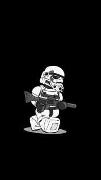 Minimalist Stormtrooper Wallpapers 10