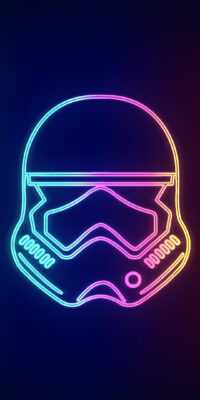 Neon Stormtrooper Wallpaper 9