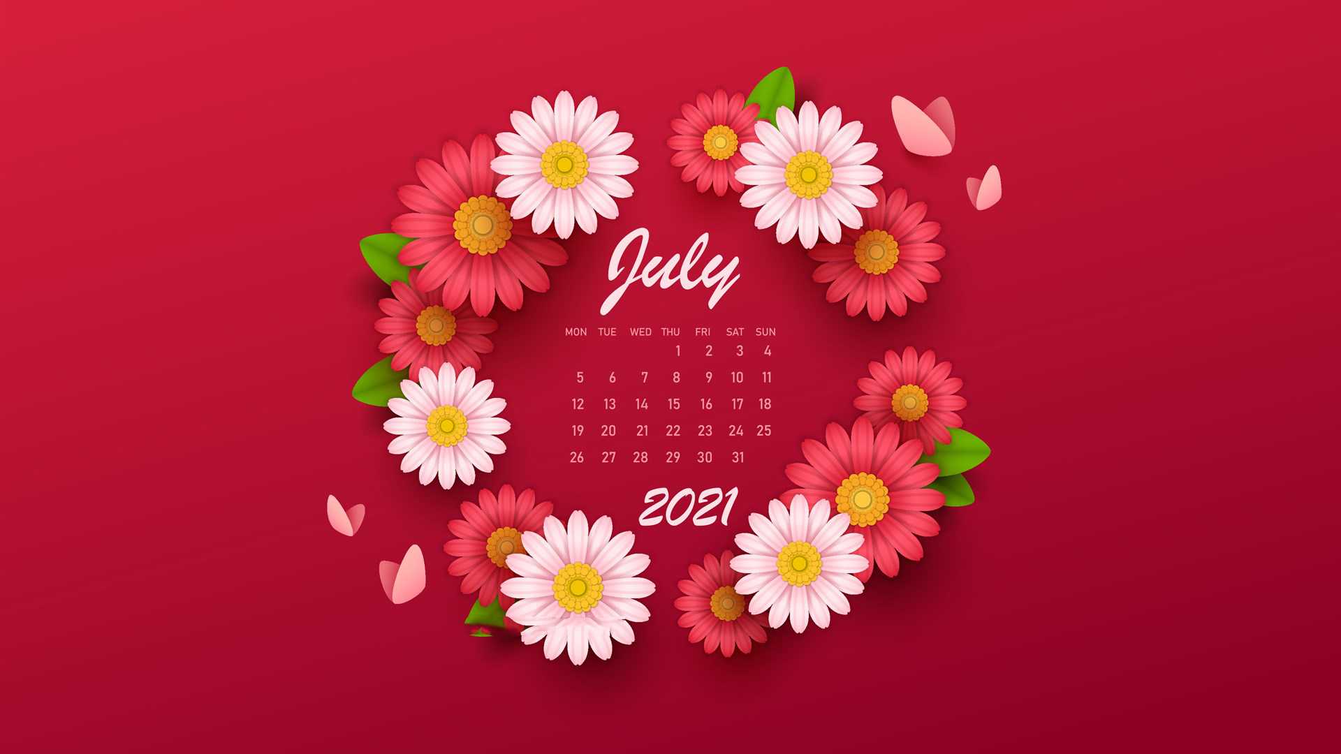 HD July Calendar Wallpaper - KoLPaPer - Awesome Free HD Wallpapers