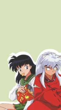 Inuyasha and Kagome Wallpaper 1