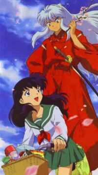 Inuyasha and Kagome Wallpaper 9