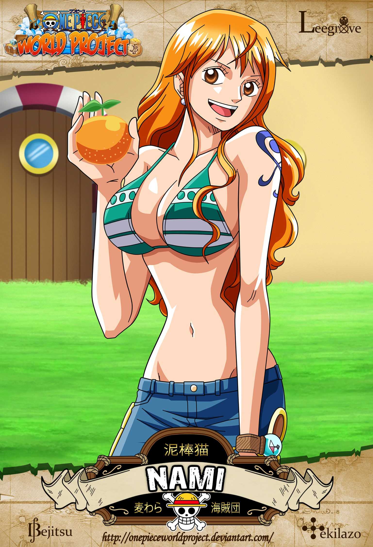 One Piece Nami 720p wallpaper 2 by Gildarts-Clive on DeviantArt