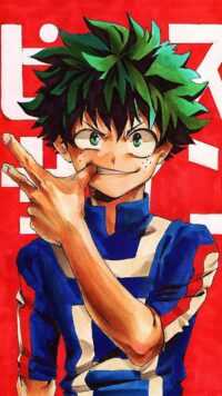 4K Izuku Midoriya Wallpaper 6