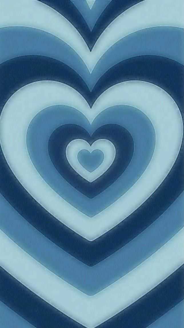 Free Blue Heart Wallpaper For Phone and Computer